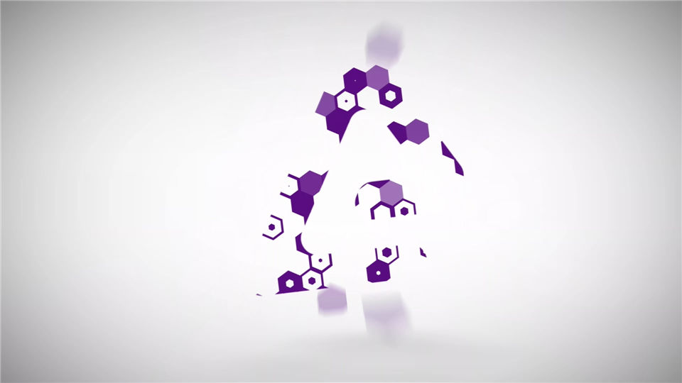 蜂巢图形动画高科技感创新科学公司LOGO片头视频_第3张图片_AE模板库