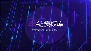 AE制作网络信息科技数字公司LOGO片头动画效果