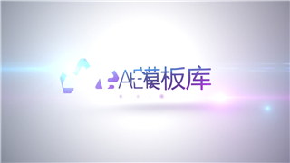 AE制作标志三维碎片汇聚明亮企业宣传LOGO片头动画视频