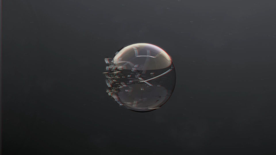 漂亮透明黑酷玻璃球艺术爆炸破碎演绎标志动画片头_第1张图片_AE模板库