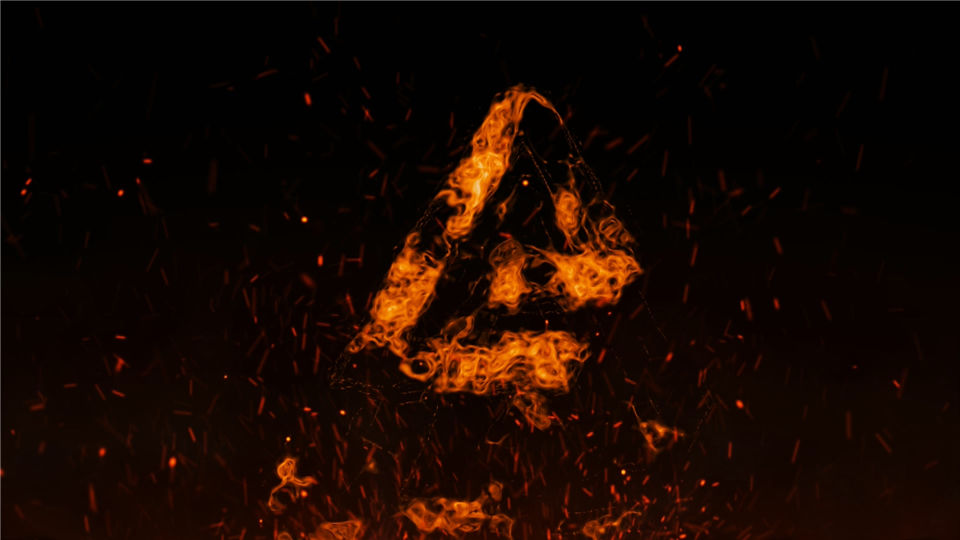 火焰燃烧熔化形成标志片头特效动画火苗飞舞背景_第2张图片_AE模板库