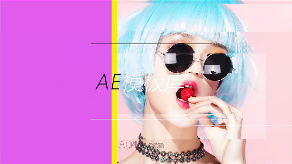 AE制作4k分辨率彩色动感时尚人物介绍宣传片头视频_第1张图片_AE模板库
