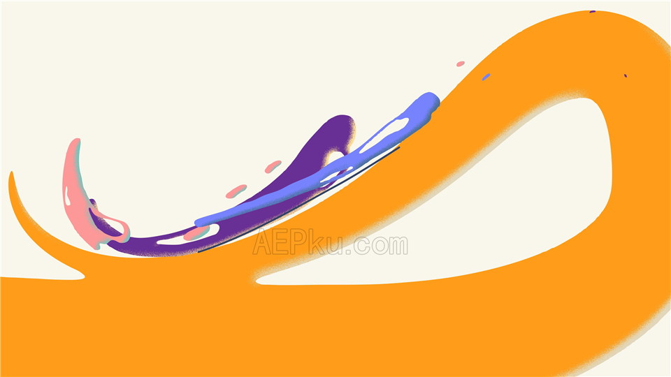 AE制作卡通流体水液体飞贼转场动画LOGO片头视频任意改颜色_第2张图片_AE模板库